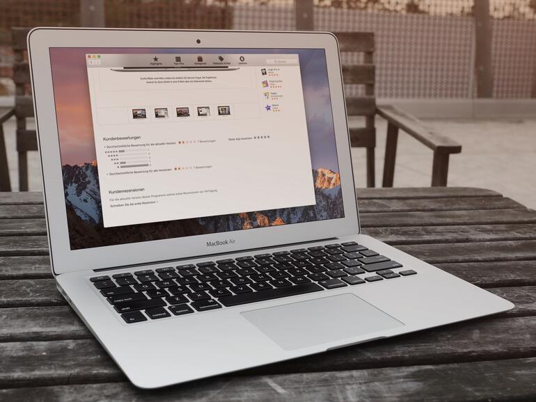 1,5 Sterne aus 7 Bewertungen: So „gut” finden Nutzer macOS Sierra.