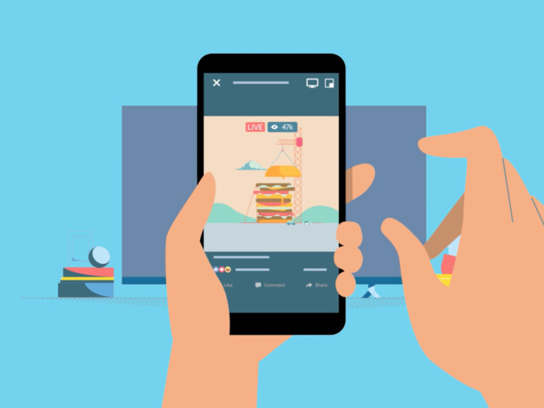 Facebook beherrscht nun Video-Streaming auf ein TV-Gerät