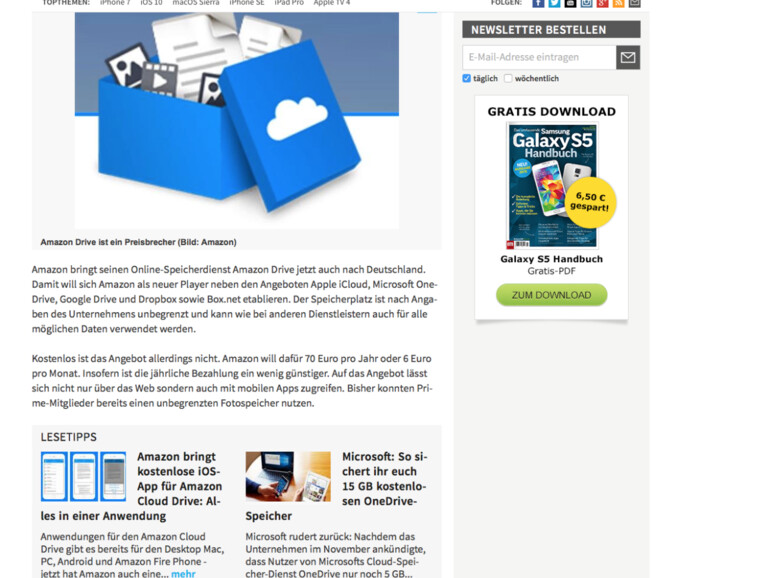 Safari 10 in macOS Sierra