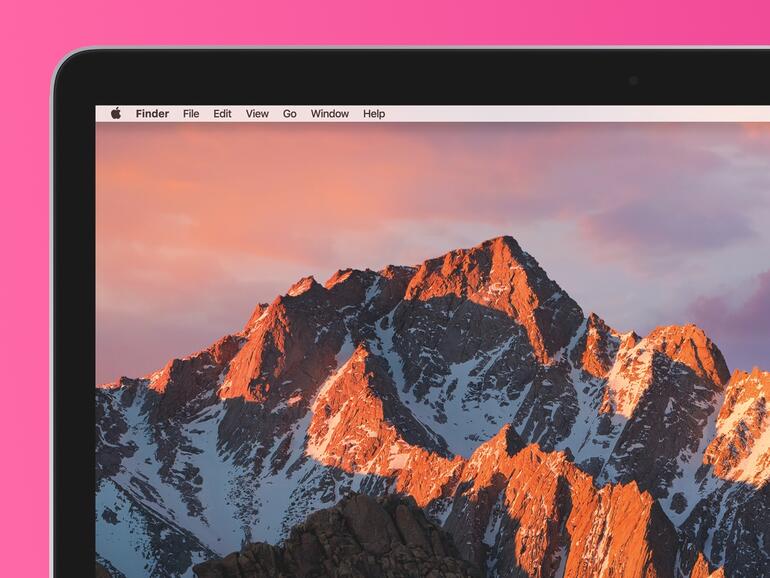 macOS Sierra auf dem MacBook