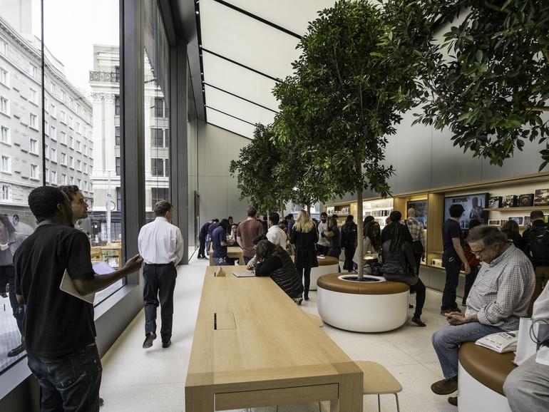 Apples Stores Bis Zum Ende Des Jahres Ein Funftel Im Neuen