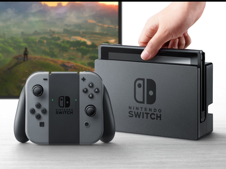 Nintendo Switch, Joy-Con-Controller und Station