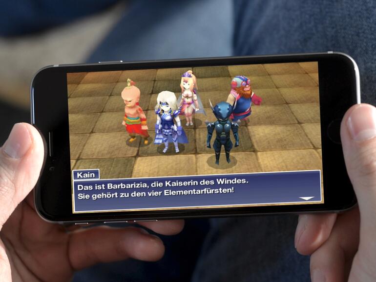 Square Enix IV auf dem iPhone