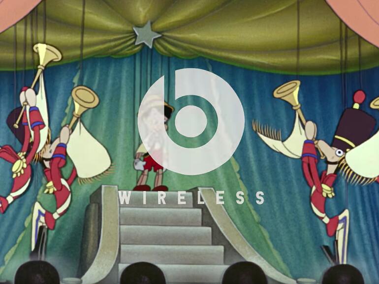 Pinocchio hat keine Fäden und die Beats-Kopfhörer keine Kabel