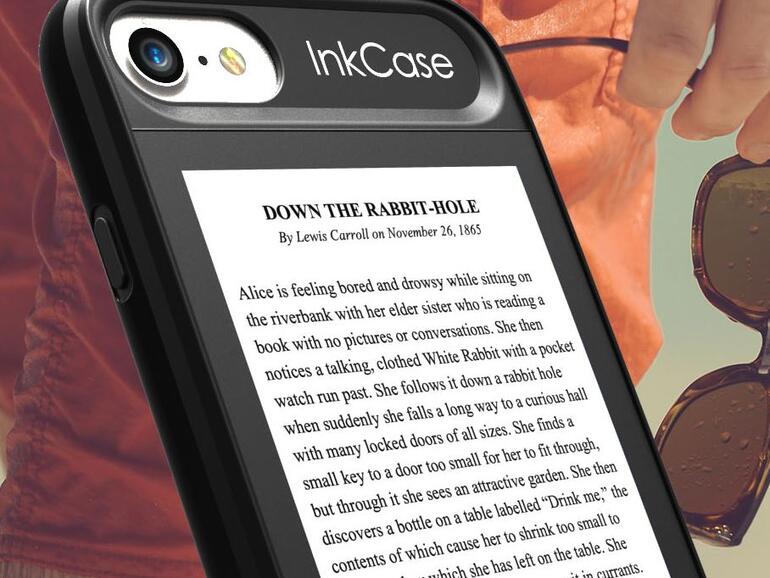 InkCase verschafft dem Smartphone ein zweites Display