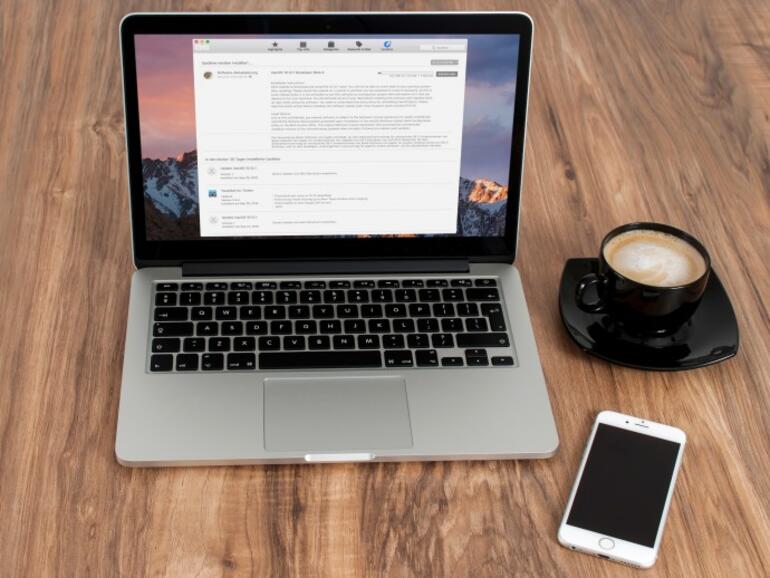 Das Update auf macOS 10.12.1 ist fertig