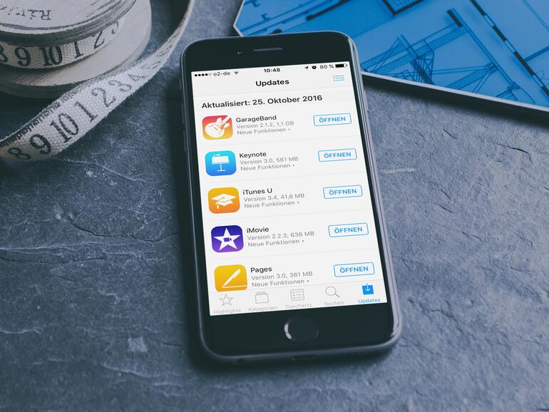 Gestern Abend gab es nicht nur ein Update für iOS