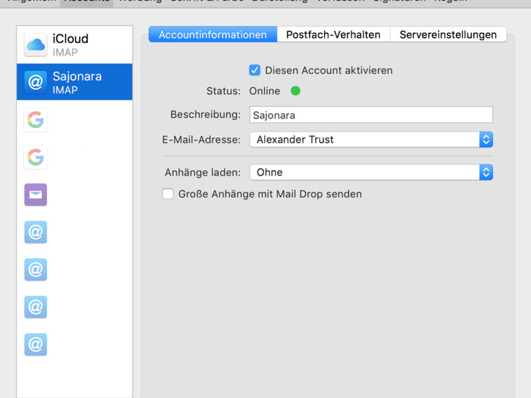 Ist der Mail-Server online?