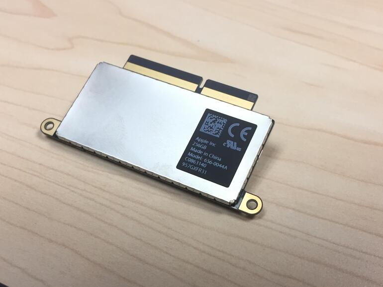 SSD auf dem MacBook Pro Late 2016