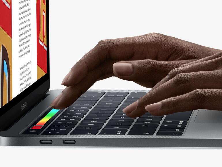 MacBook Pro mit USB-Type-C-Buchsen