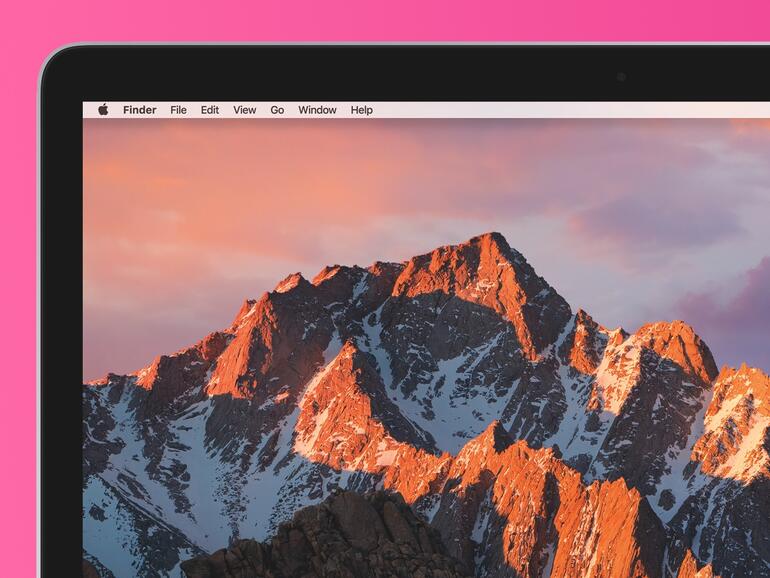 macOS Sierra auf dem MacBook