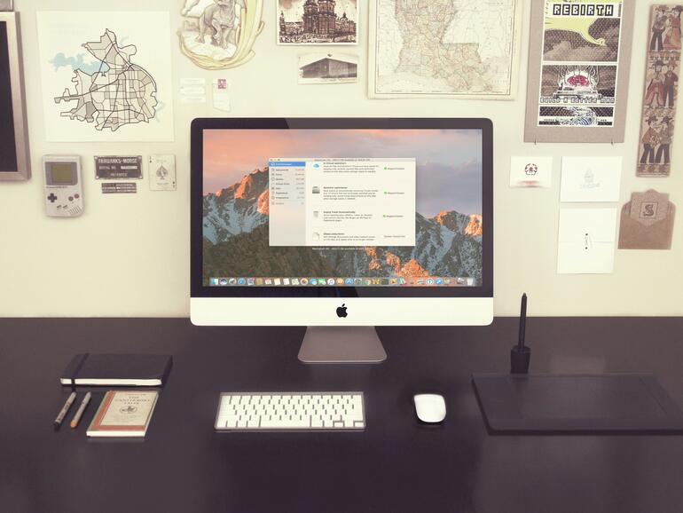 Chaos reduzieren in macOS Sierra