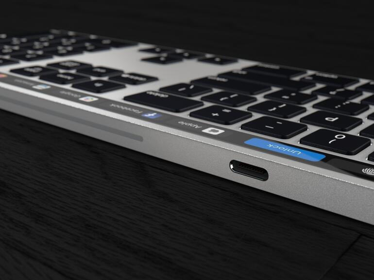 Magic Keyboard mit Touch Bar - Mock-Up