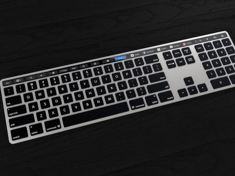 Magic Keyboard mit Touch Bar - Mock-Up