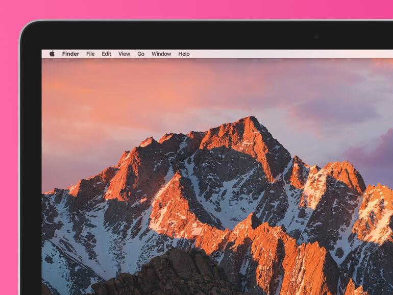macOS Sierra auf dem MacBook