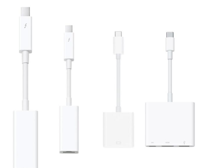 Diverse USB-C-Adapter von Apple