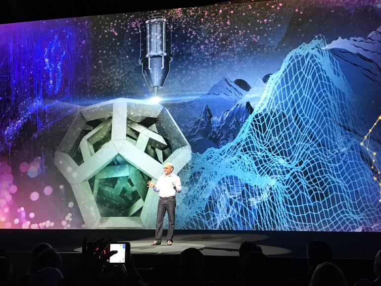 Adobe-CEO Shantanu Narayen eröffnete die weltgrößte Kreativmesse Adobe MAX in San Diego