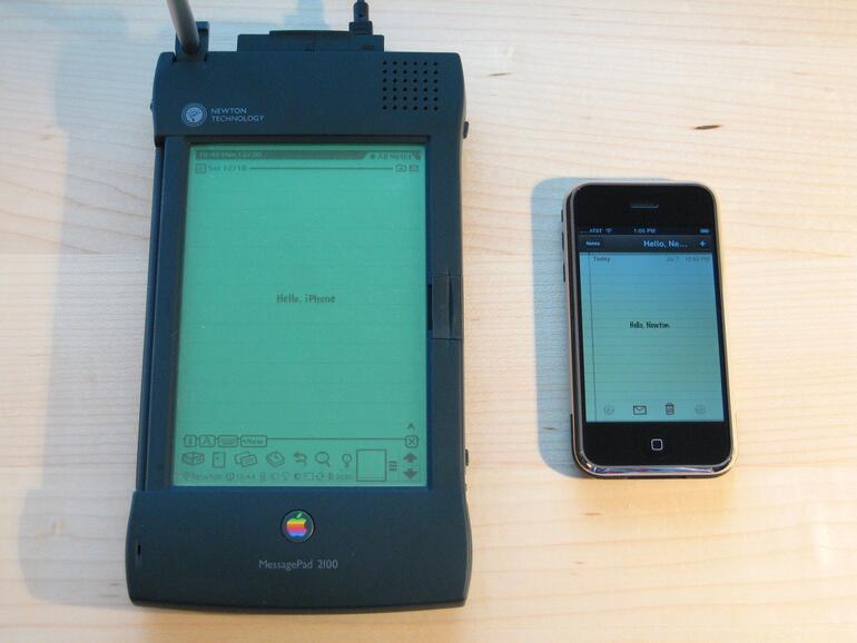 Das erste iPhone und der Newton