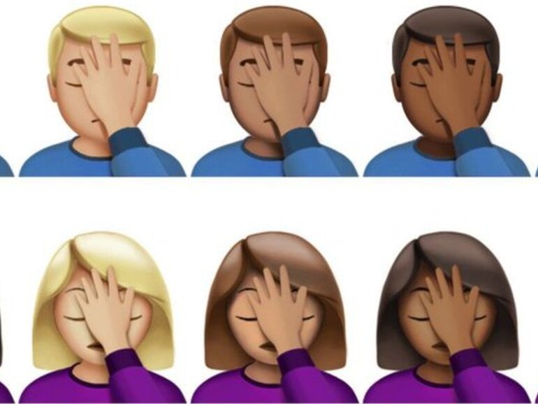 Facepalm-Emoji in macOS Sierra 10.12.2 Beta 2