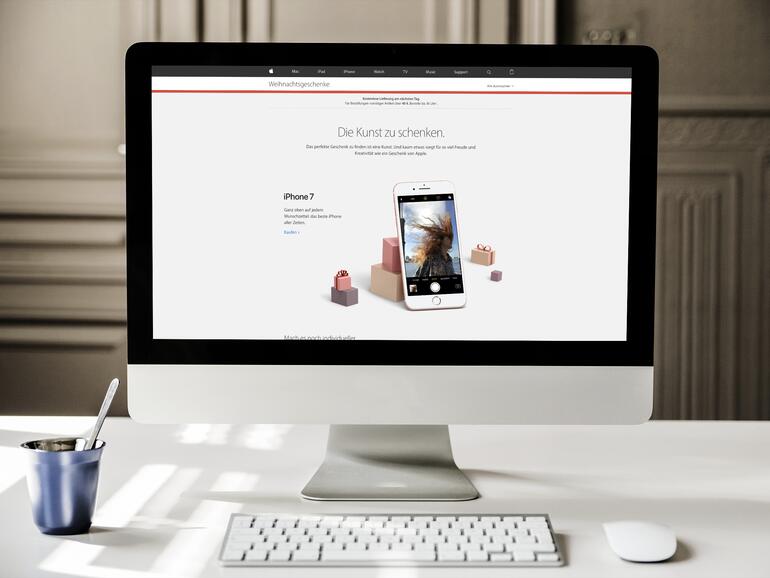 Weihnachtsgeschenke aus dem Apple Store