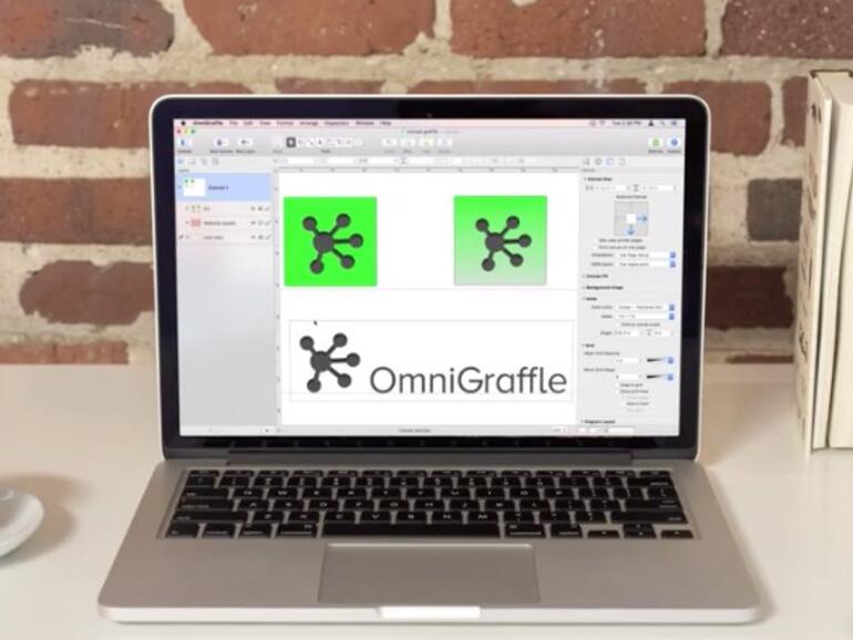 OmniGraffle 7 mit Bézier-Funktionen