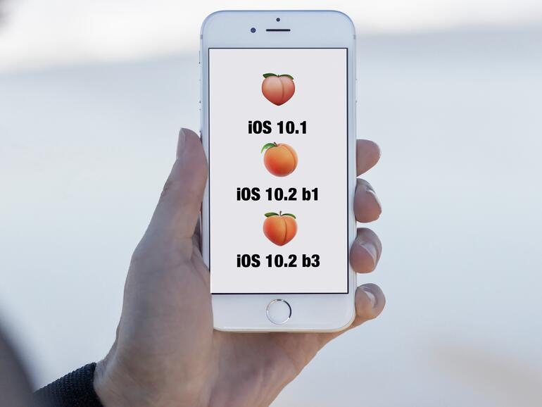 Peachgate in iOS 10.2 konnte gerade noch abgewendet werden