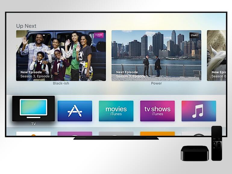 TV-App auf dem Apple TV 4G