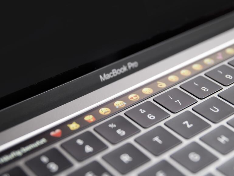 Highlight des neuen Modells ist die Touch Bar.