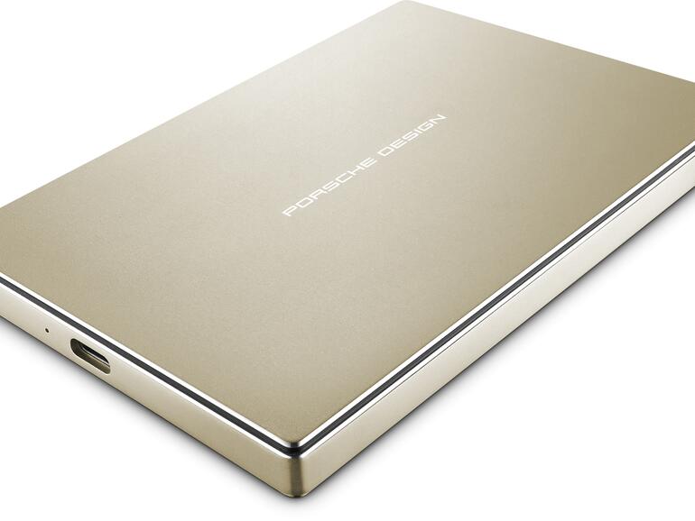 LaCie Porsche Design Mobile Drive 2TB Gold