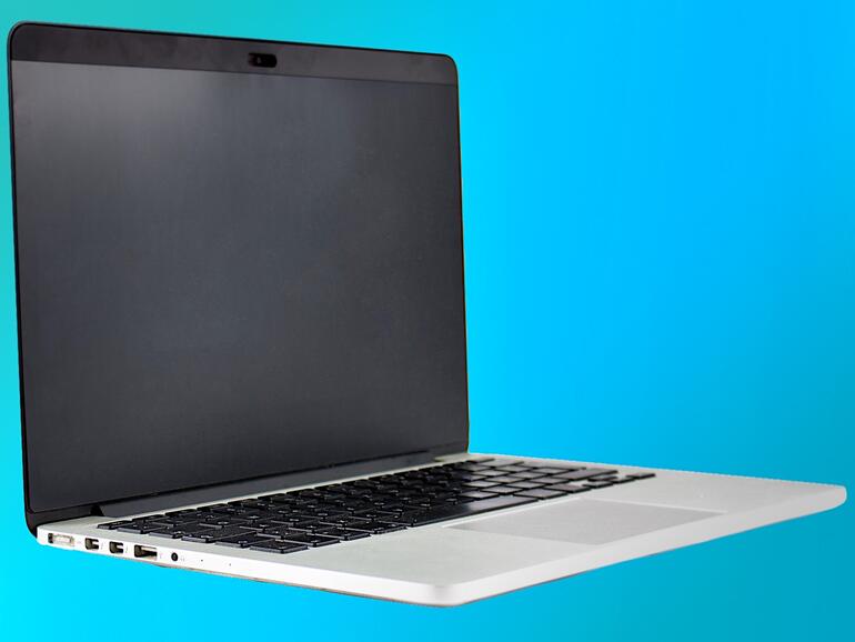 hardwrk Magnetic Privacy Filter auf einem MacBook Pro Retina