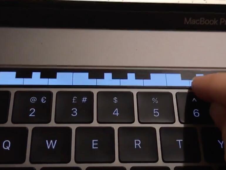 Touch Bar Piano