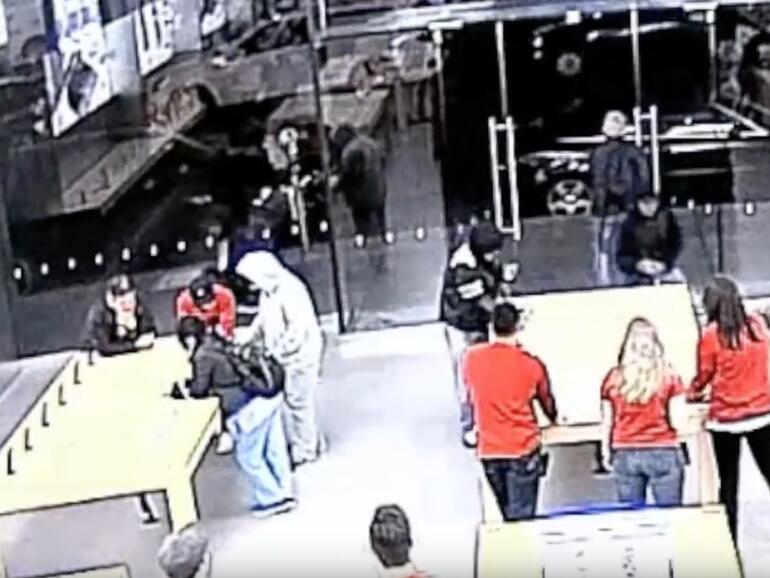 Überfall auf den Apple Store an der Chestnut Street in San Francisco