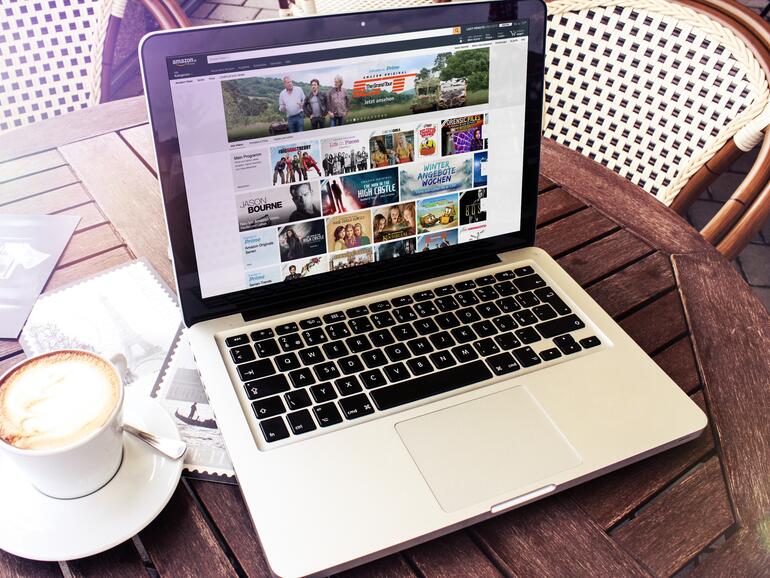 Amazon Prime Video auf dem MacBook