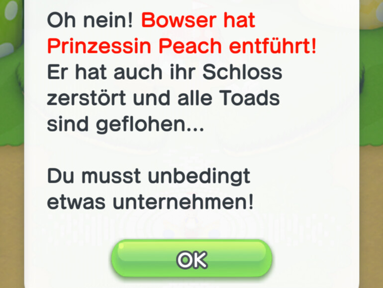 Business as usual im Pilz-Königreich: Die &quot;Story&quot; passt seit jeher selbst auf den kleinsten Bierdeckel