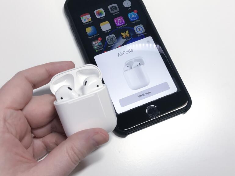 Das Pairing ist eine Sache von wenigen Sekunden