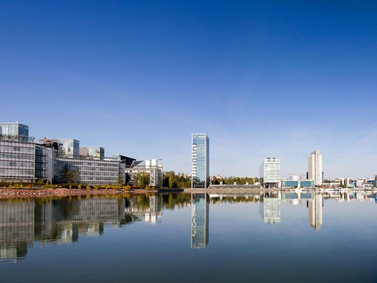 Der Espoo Innovation Garden nahe der Hauptstadt Helsiki gilt als das finnische Silicon Valley.