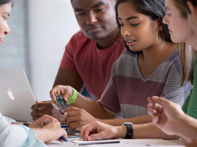 Perfekte Bewertung für Apple für die Gleichstellung am Arbeitsplatz.
