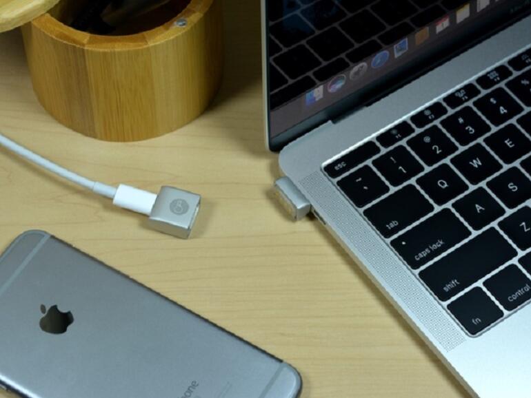Der MagNeo ist kleiner als andere MagSafe-Ersatz-Adapter