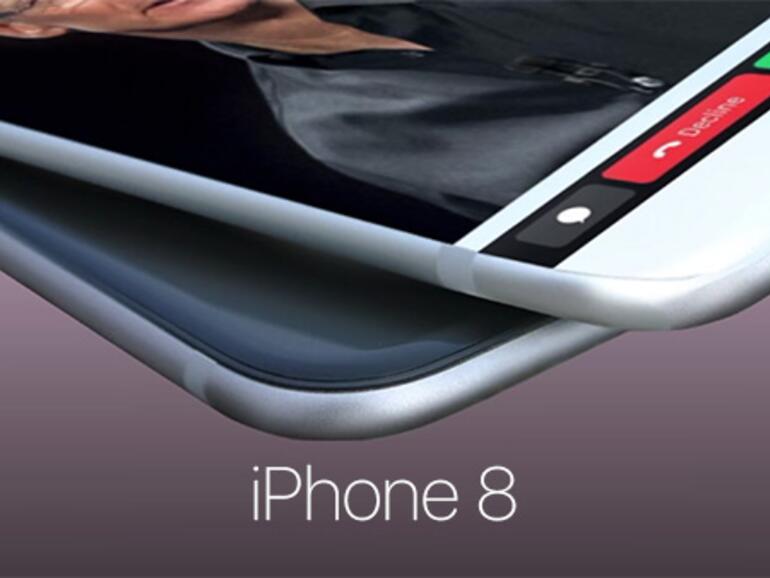 iPhone 8 Konzept mit Touch Bar