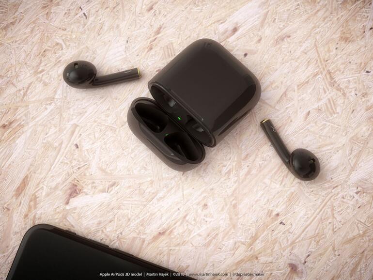 AirPods mit Ladecase in Diamantschwarz