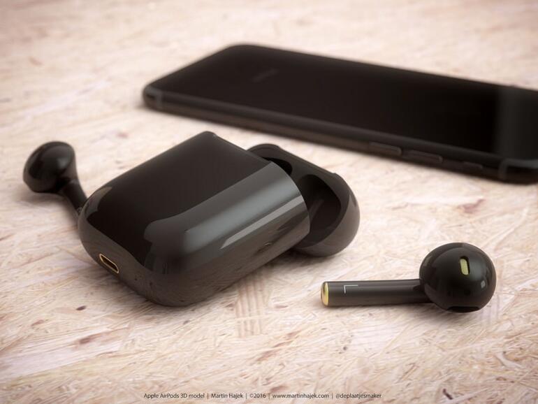 AirPods in Diamantschwarz.