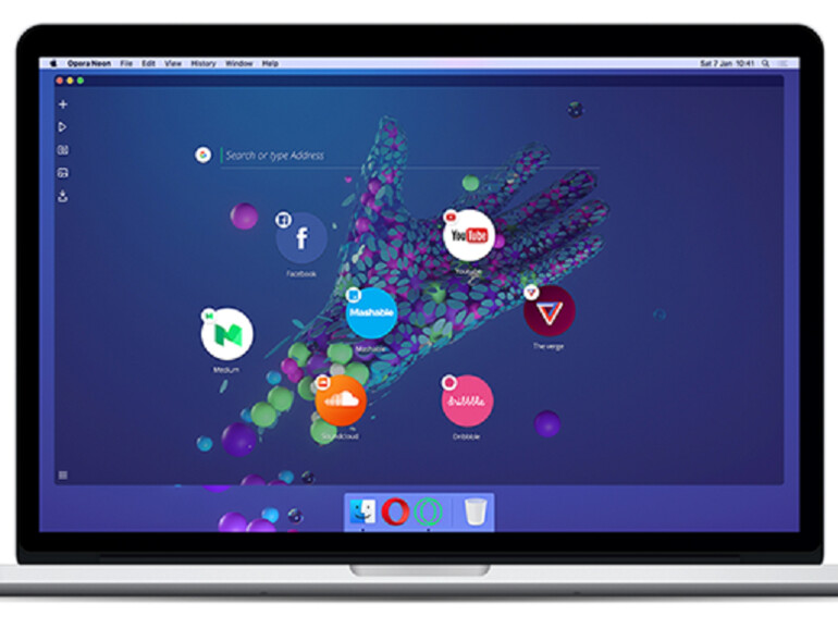 Der Opera Neon steht für macOS und Windows zur Verfügung