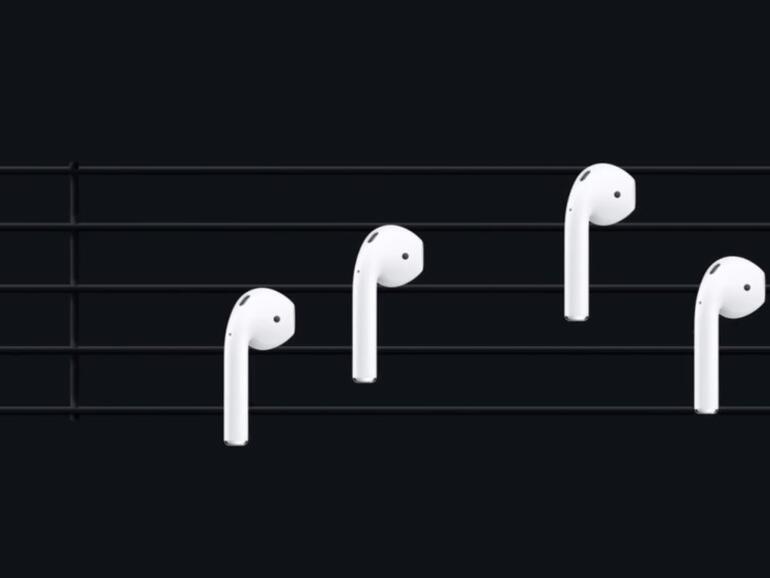 AirPods-Werbung