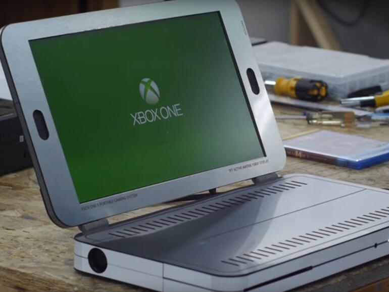 Die Xbox One S als Laptop