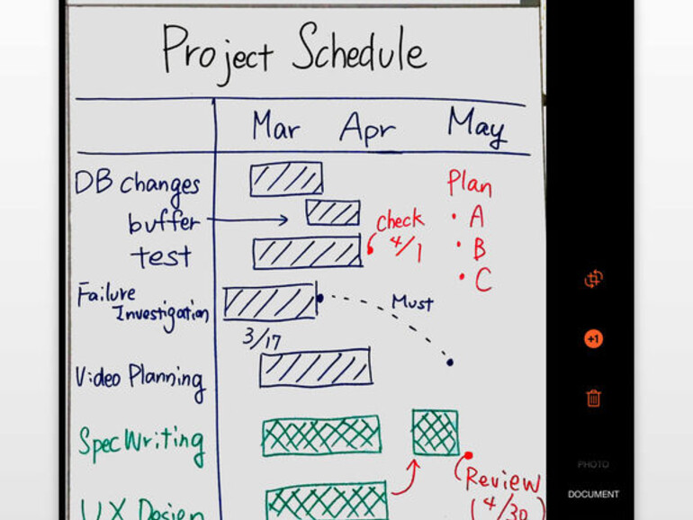 Office Lens für das iPad