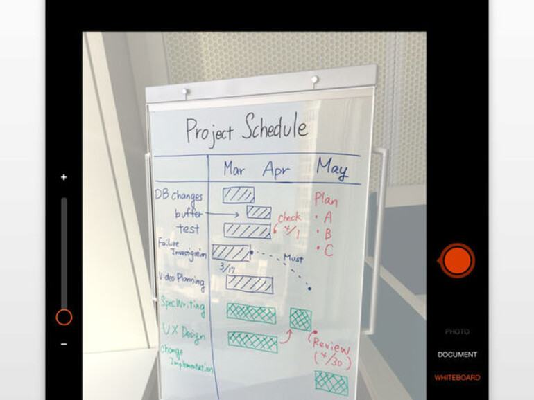 Office Lens für das iPad