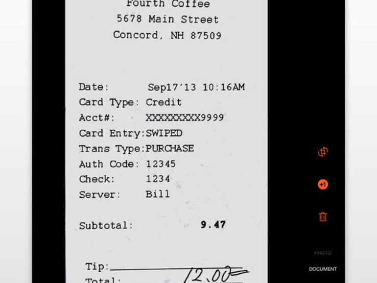 Office Lens für das iPad