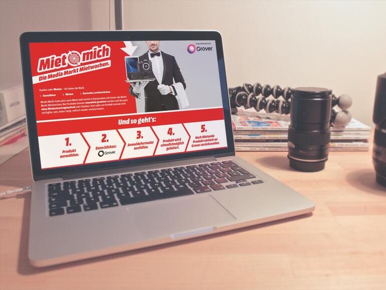 Der MediaMarkt vermietet jetzt auch