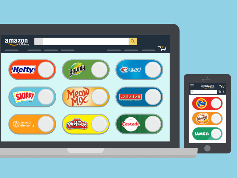 Der Dash Button wird virtuell