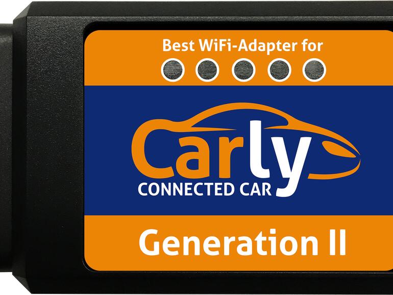 ODB-2-Adapter für die Nutzung von Carly.